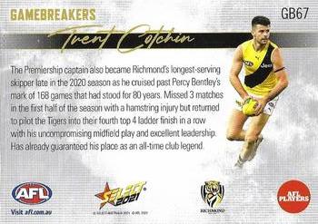 2021 Select AFL Footy Stars - Gamebreakers #GB67 Trent Cotchin Back